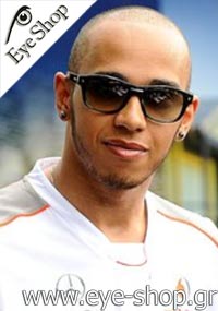 Οπτικά Γυαλιά Ηλίου Lewis Hamilton φορώντας τα Prada 14OS FOLDING