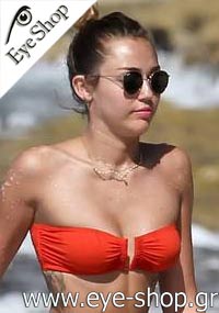 Οπτικά Γυαλιά Ηλίου Miley Cyrus φορώντας τα Rayban 3447