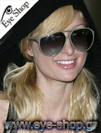 Paris Hilton wearing Prada Sunglasses