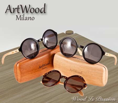 Νέο μοντέλο, ξύλινα γυαλιά ηλίου Artwood Milano