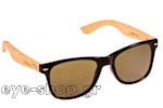 SunglassesArtwood Milano Bambooline 2 MP200 Black - bamboo temples Sunglasses