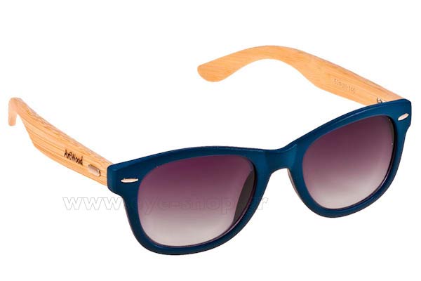 Γυαλιά Artwood Milano Bambooline 1 MP200 Blue - bamboo temples