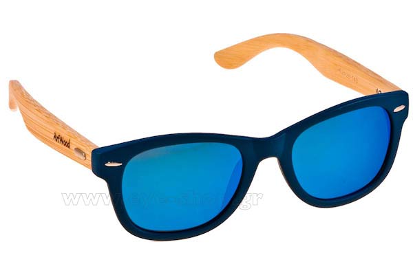 Γυαλιά Artwood Milano Bambooline 1 MP200 Blue Mirror - bamboo temples