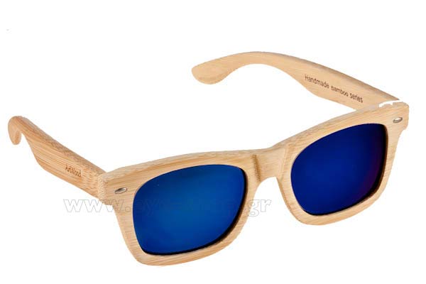 Γυαλιά Artwood Milano MyWay 04 Blue mirror Polarized Natural Bamboo