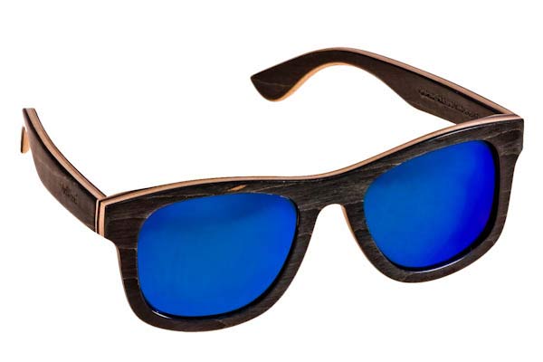 Γυαλιά Artwood Milano SKATE I Grey wood - Blue mirror Polarized