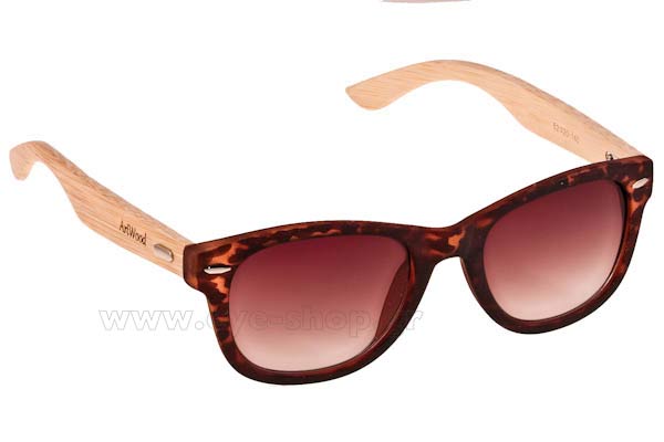 Γυαλιά Artwood Milano Bambooline 1 MP200 Leopard Brown - bamboo temples