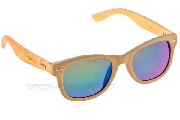 Γυαλιά Artwood Milano Bambooline 1 MP200 Grey - Green Mirror Polarized Cat3