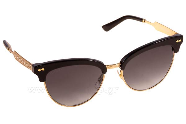 Γυαλιά Gucci GG4283S ANW9O 	BLCK GOLD (DARK GREY SF)
