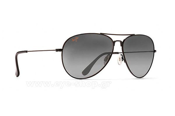 Γυαλιά Maui Jim MAVERICKS GS264-02 - MauiEvolution Gray double gradient mirror Polarized Plus2 Titanium