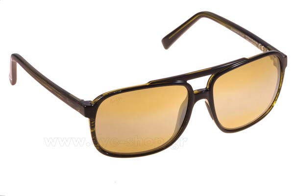 Γυαλιά Maui Jim SILVERSWORD SGT-BG Olive Stripe High Trans