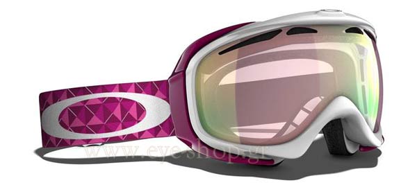 Γυαλιά Oakley Elevate 7023 Snow 57-488 White Lava Studs VR50 Pink