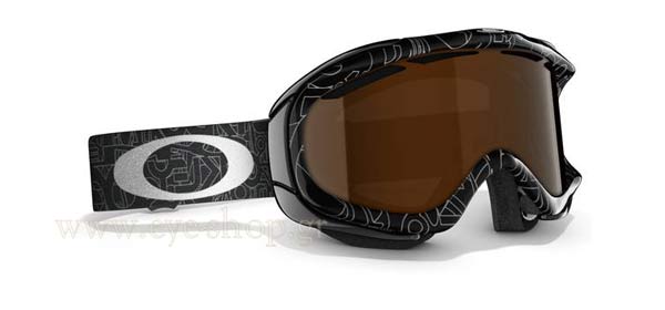 Γυαλιά Oakley AMBUSH 7017 Snow 57-595 Silver Factory Text Black Iridium