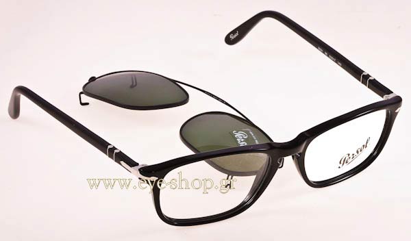 Γυαλιά Persol 3031 95 μαζί με Clipon Ηλίου