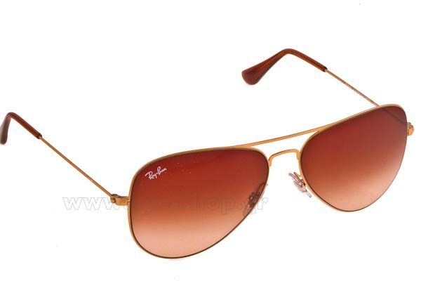 Γυαλιά Rayban 3513 Aviator Flat Metal 149/13