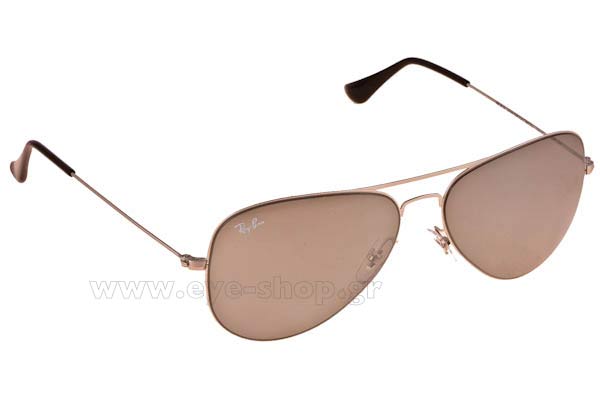 Γυαλιά Rayban 3513 Aviator Flat Metal 154/6G