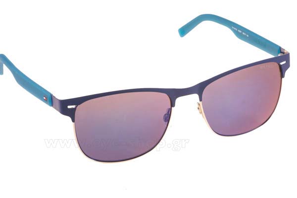 Γυαλιά Tommy Hilfiger TH 1401 S R53XT 	MTBL TEAL (BLU SKY SP)