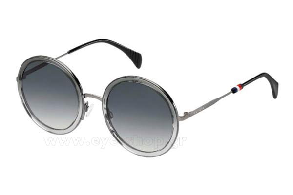 Γυαλιά Tommy Hilfiger TH 1474 S EDM  (9O) BKGREY BK (DARK GREY SF)