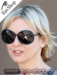 Renee Zellweger φορώντας τα γυαλιά ηλίου Tom Ford tf 162 Clothilde