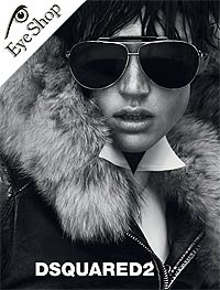 Saskia de Brauw φορώντας τα γυαλιά ηλίου Dsquared 0082