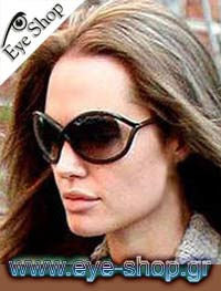 Angelina Jolie φορώντας τα γυαλιά ηλίου Tom Ford TF 75 Claudia