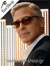 George Clooney φορώντας τα γυαλιά ηλίου Persol 3043S