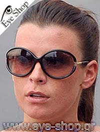 Collen Rooney φορώντας τα γυαλιά ηλίου Tom Ford TF 124 Sandrina