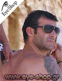 Τραϊανός Δέλλας φορώντας τα γυαλιά ηλίου Dolce Gabbana 4083