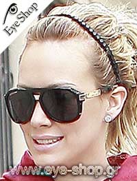 Hillary Duff φορώντας τα γυαλιά ηλίου Dsquared dq 0027