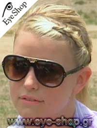 Jessica Simpson φορώντας τα γυαλιά ηλίου Dsquared dq 0005