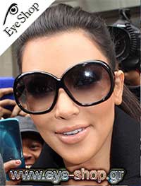 Kim Kardashian φορώντας τα γυαλιά ηλίου Tom Ford TF 120 Natalia