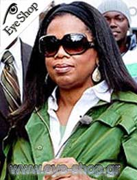 Oprah Winfrey φορώντας τα γυαλιά ηλίου Dsquared DQ 0036
