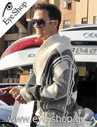 Ricardo Carvalho φορώντας τα γυαλιά ηλίου Gucci 1622