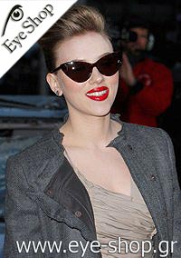 Scarlet Johanson φορώντας τα γυαλιά ηλίου Tom Ford Nikita TF 173