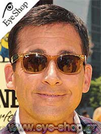 Steve Carell φορώντας τα γυαλιά ηλίου RayBan 2132 new wayfarer