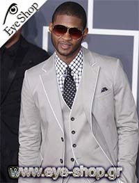 Usher φορώντας τα γυαλιά ηλίου Porsche Design p8478