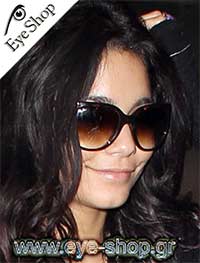 Vanessa Hudgens φορώντας τα γυαλιά ηλίου Rayban 4126 Cats 1000