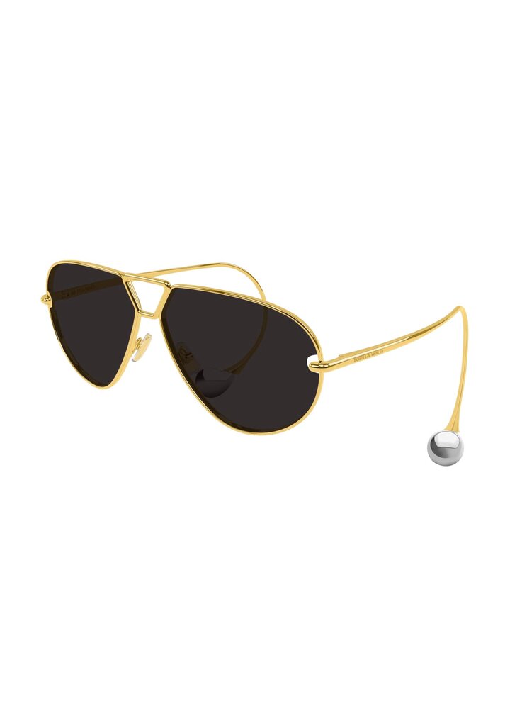 Bottega Veneta — Χρυσά Μεταλλικά Γυαλιά Ηλίου — BOTTEGA-VENETA