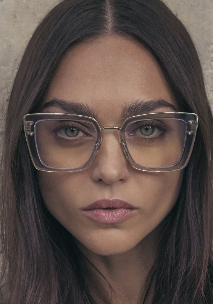 Carrera 3105 — σκελετός σε γκρι διάφανο acetate FW26, Eye-Shop