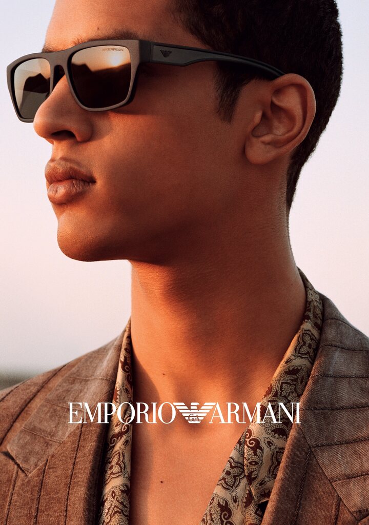 Emporio Armani EA4267 — ανδρικά γυαλιά ηλίου με τετράγωνο σκελετό, Eye-Shop