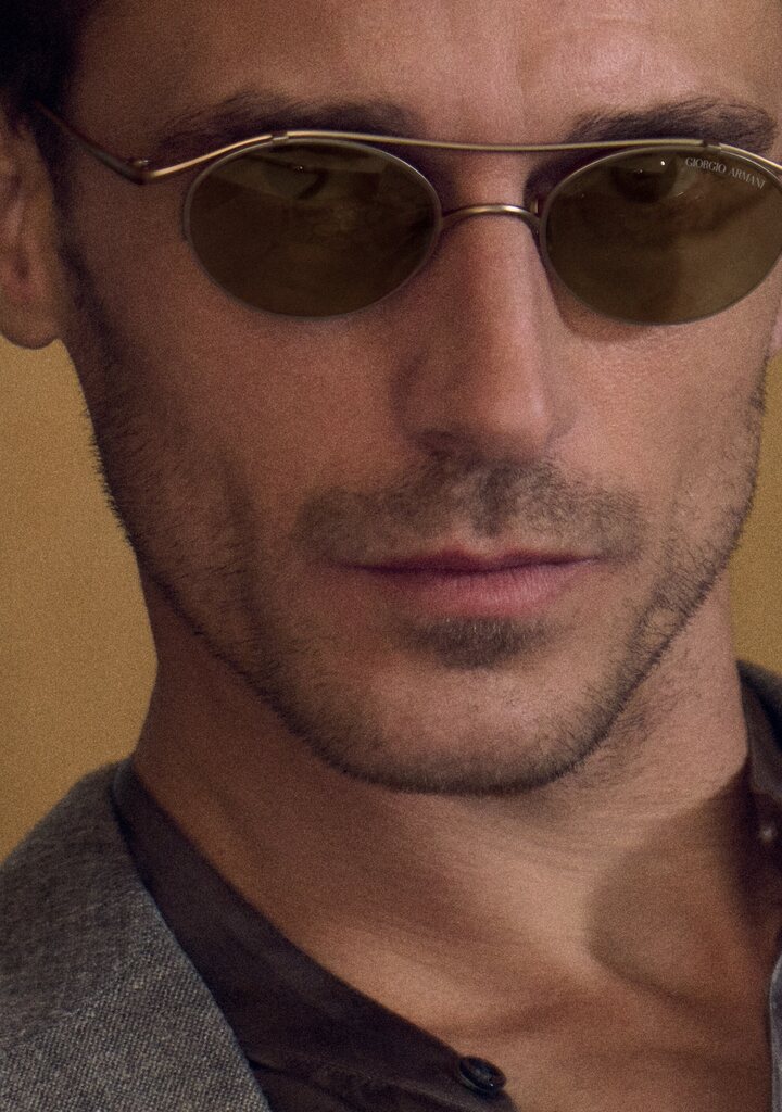 Giorgio Armani — γυαλιά ηλίου με acetate σκελετό 100% UV400, νέα συλλογή 2026
