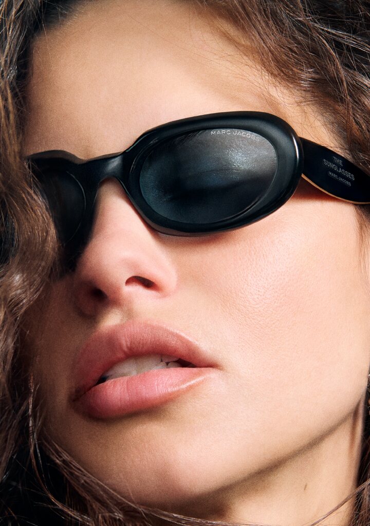 Marc Jacobs — γυαλιά ηλίου με χρωματιστό acetate σκελετό, Eye-Shop