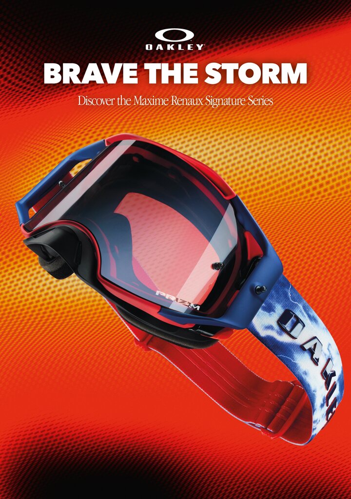 Oakley μάσκα σκι Brave the Storm — Maxime Renaux Signature Series με φακό Prizm Snow, Eye-Shop
