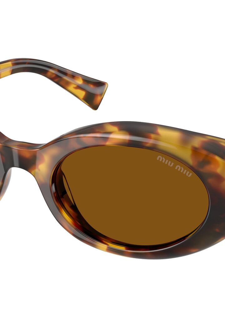 Miu Miu — γυναικεία γυαλιά ηλίου με tortoise acetate σκελετό, Eye-Shop