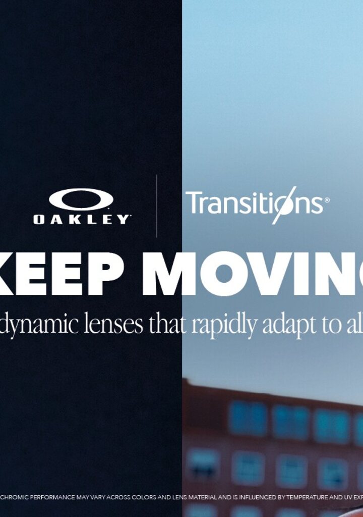 Oakley OO9430 Keep Moving — αθλητικά γυαλιά ηλίου με φακούς Transitions, Eye-Shop