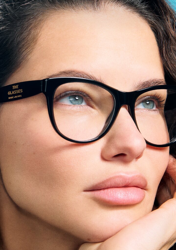 Marc Jacobs — oversized γυναικεία γυαλιά οράσεως με τολμηρό σκελετό, Eye-Shop