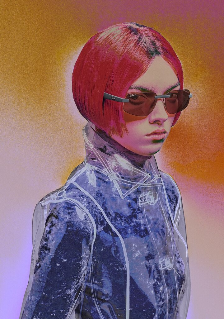 Ray-Ban — aviator γυαλιά ηλίου με μεταλλικό σκελετό, Eye-Shop