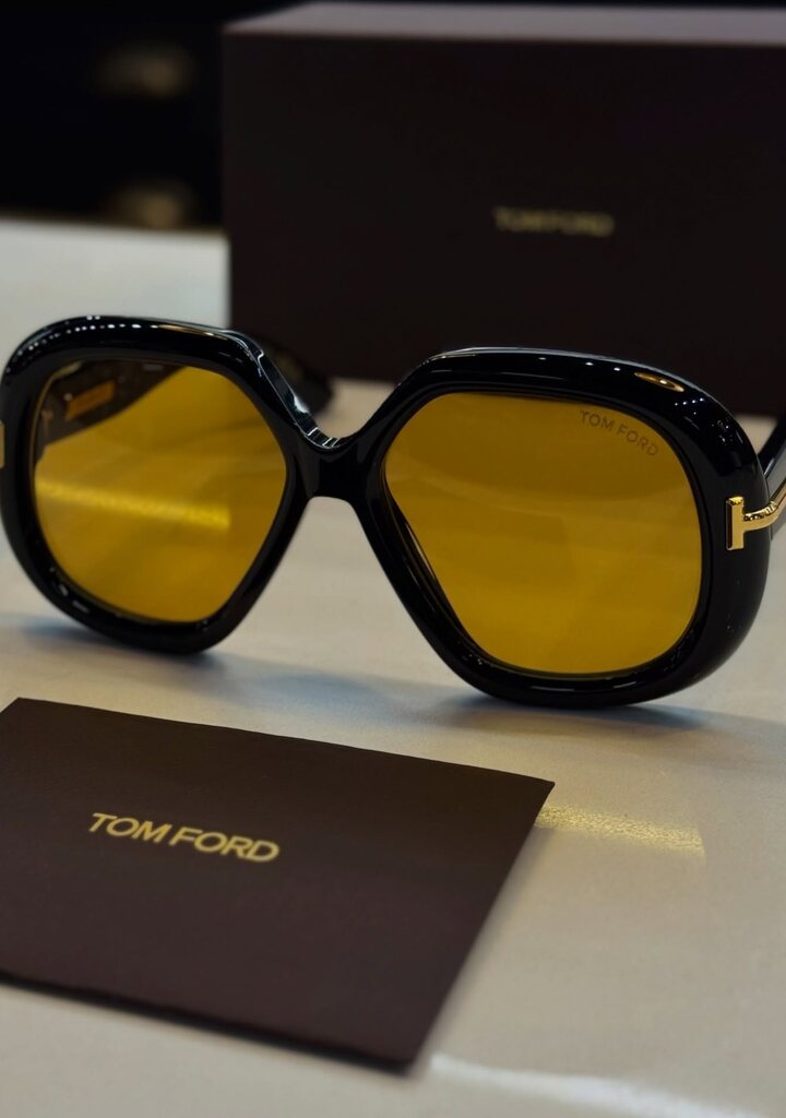 Tom Ford — στρογγυλά γυαλιά ηλίου με acetate σκελετό, νέα συλλογή 2026
