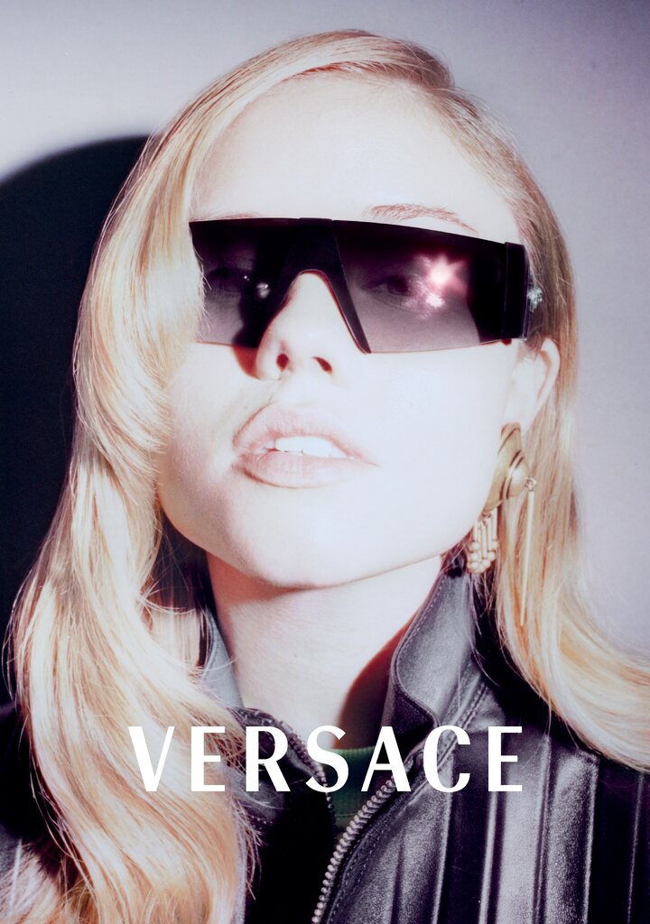 Versace FW26 — Νέα Shield Γυαλιά Ηλίου — VERSACE