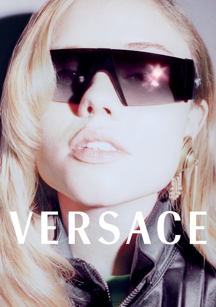 Versace SS26 — Νέα Γυαλιά Ηλίου με Signature Medusa — VERSACE