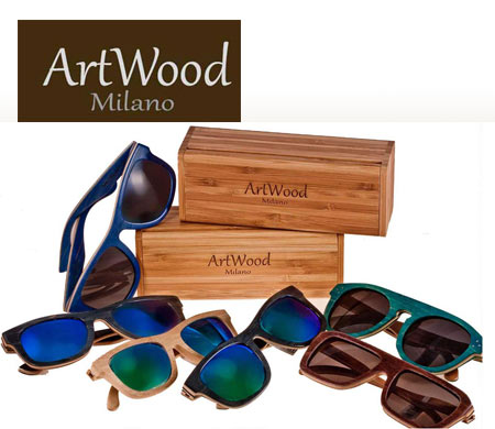 Ξύλινα γυαλιά ηλίου Artwood-Milano